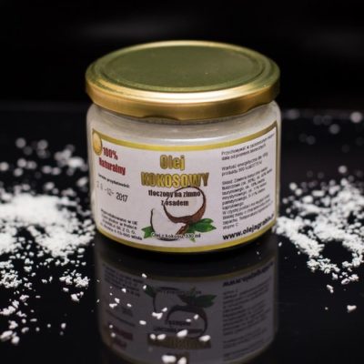 Olej kokosowy - Tłoczony na zamówienie olej z kokosa (330ml)